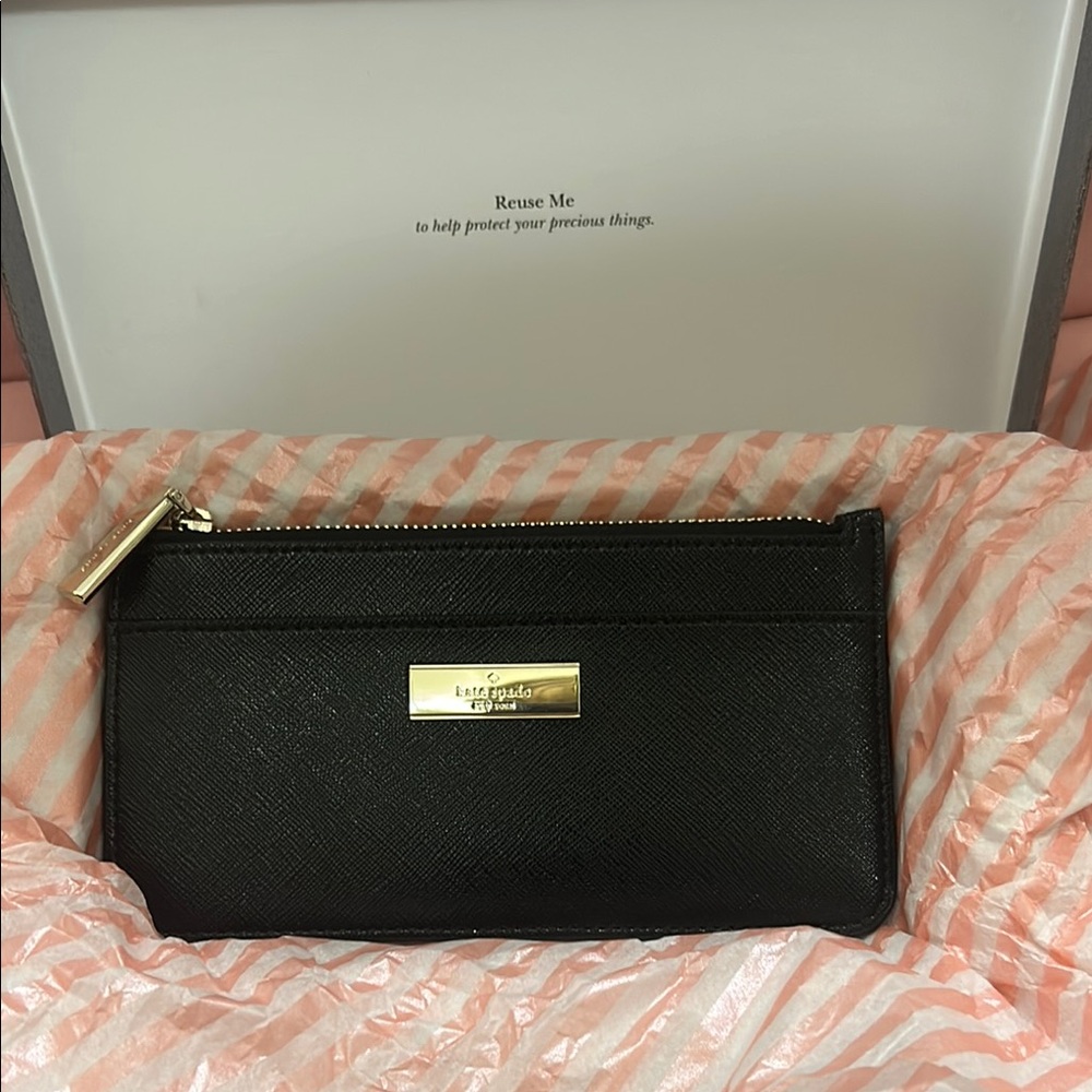 Kate Spade Black Kenzie Wallet